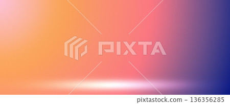 Vivid multicolor studio stage background 136356285