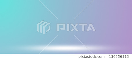 Soft green purple studio stage background 136356313