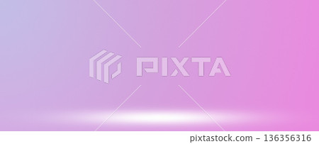 Soft purple pink studio stage background 136356316