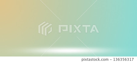 Yellow green studio stage background with gradient 136356317