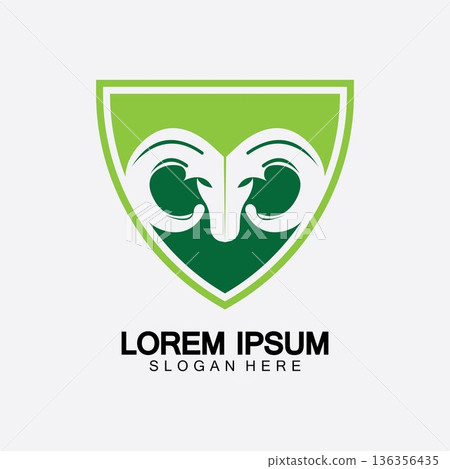 Rams goat head logo icon design vector illustration Rams goat head logo icon design vector illustration 136356435