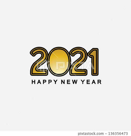 2021 new year icon vector illustration design template.Design for banner, greeting cards, brochure or print. Vector illustration. Isolated on white background. 2021 new year icon vector illustration design template.Design for banner, greeting cards, brochure or print. Vector illustration. Isolated on white background. 136356473