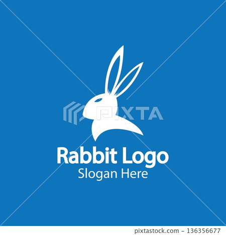 Rabbit Logo template vector icon illustration design Rabbit Logo template vector icon illustration design 136356677