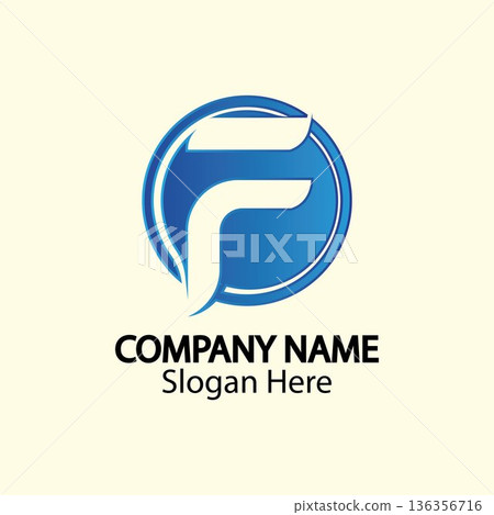 F Letter vector icon 136356716