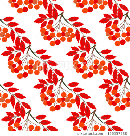 Fabric pattern. Natural style, suitable for various prints, scarves, clothing, cushions 136357388