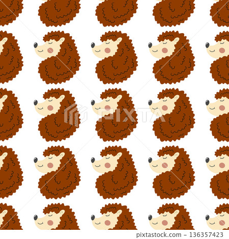 Fabric pattern. Natural style, suitable for various prints, scarves, clothing, cushions 136357423