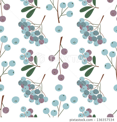 Fabric pattern. Natural style, suitable for various prints, scarves, clothing, cushions 136357534