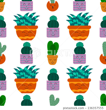 Fabric pattern. Natural style, suitable for various prints, scarves, clothing, cushions 136357555