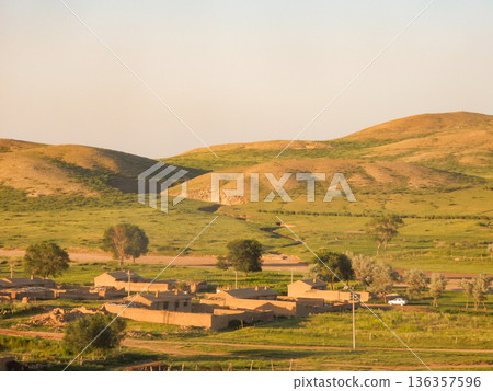 Rural Village in Mongolia Rural Village in Mongolia 136357596