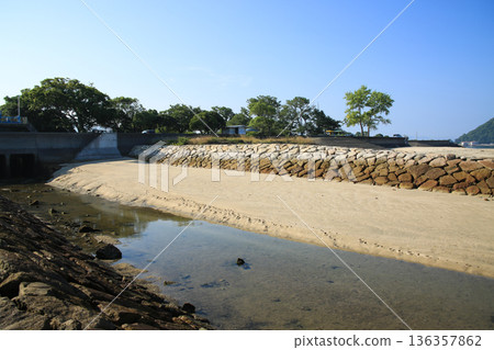 Tateiwa Beach, Matsuyama City, Ehime Prefecture Tateiwa Beach, Matsuyama City, Ehime Prefecture 136357862