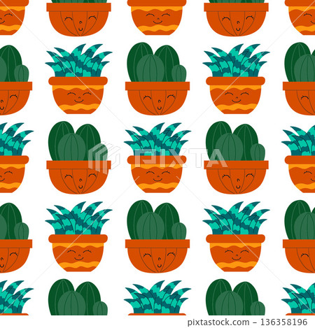 Fabric pattern. Natural style, suitable for various prints, scarves, clothing, cushions 136358196