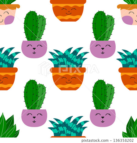 Fabric pattern. Natural style, suitable for various prints, scarves, clothing, cushions 136358202