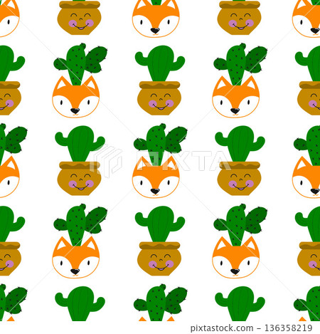 Fabric pattern. Natural style, suitable for various prints, scarves, clothing, cushions 136358219