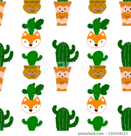 Fabric pattern. Natural style, suitable for various prints, scarves, clothing, cushions 136358221