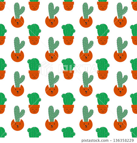 Fabric pattern. Natural style, suitable for various prints, scarves, clothing, cushions 136358229