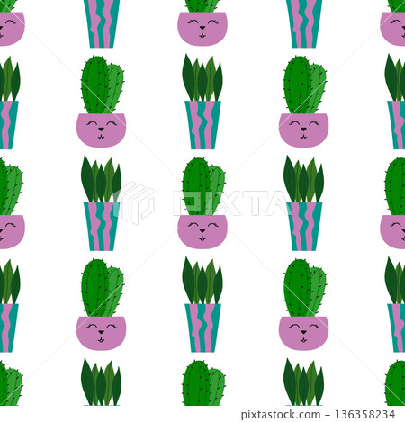 Fabric pattern. Natural style, suitable for various prints, scarves, clothing, cushions 136358234