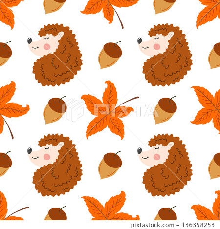 Fabric pattern. Natural style, suitable for various prints, scarves, clothing, cushions 136358253