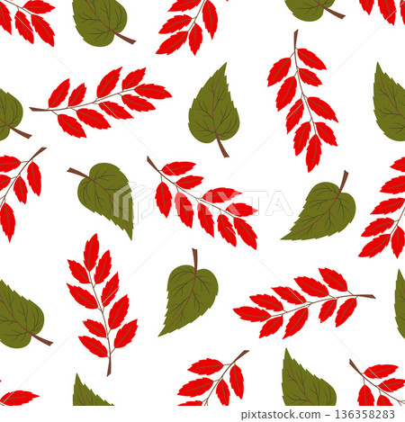 Fabric pattern. Natural style, suitable for various prints, scarves, clothing, cushions 136358283