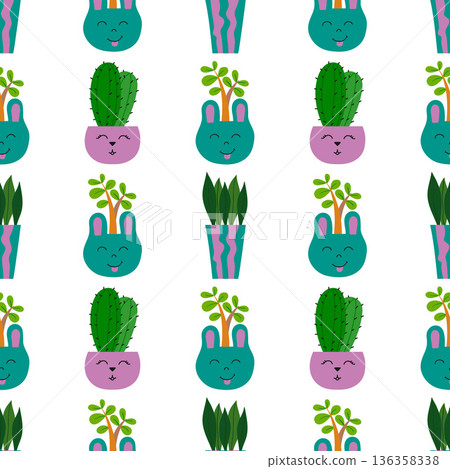 Fabric pattern. Natural style, suitable for various prints, scarves, clothing, cushions 136358338