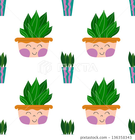 Fabric pattern. Natural style, suitable for various prints, scarves, clothing, cushions 136358343