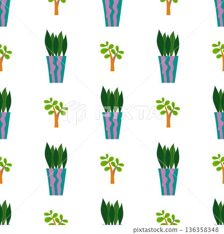 Fabric pattern. Natural style, suitable for various prints, scarves, clothing, cushions 136358348