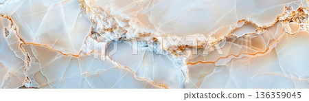 Abstract blue and beige marble texture background. Abstract blue and beige marble texture background. 136359045