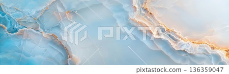 Abstract white and orange marble texture background. 136359047