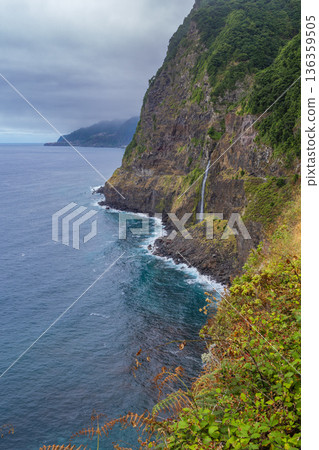 Do Veu Da Noiva Viewpoint, Madeira, Portugal 136359505