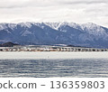 平羅山脈和琵琶湖大橋 136359803