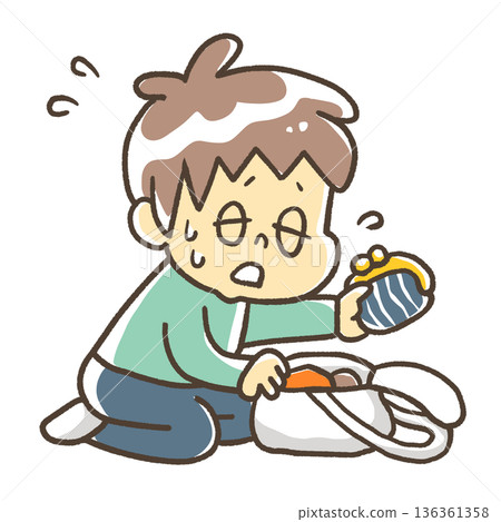 人們正匆匆準備出門 136361358