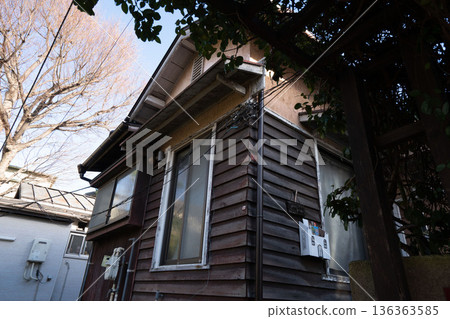 優雅的現代單層建築 / 帶花園的獨立式單層木屋 / 136363585