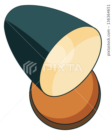 Desk lamp isometric icon. Office interior light Desk lamp isometric icon. Office interior light 136364651