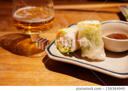 正宗越南春捲（蝦仁生菜餡）來自越南餐廳 136364940