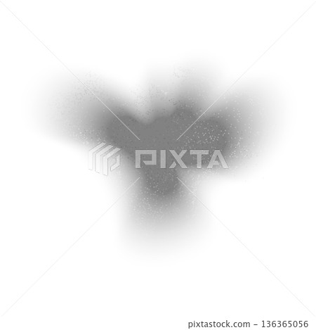 Gray blurred gradient noise gradation, abstract watercolor blur mesh shape, grainy monochrome vector design element Gray blurred gradient noise gradation, abstract watercolor blur mesh shape, grainy monochrome vector design element 136365056