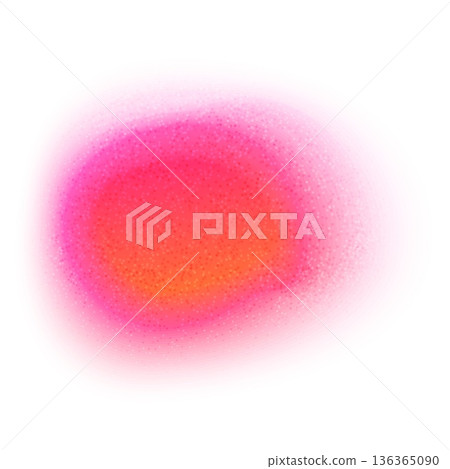 Pink circle blurred gradient noise gradation, abstract watercolor blur mesh round shape, grainy vector design element Pink circle blurred gradient noise gradation, abstract watercolor blur mesh round shape, grainy vector design element 136365090