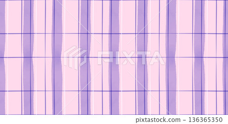 Stripe watercolor wave with pattern baby stripes for line seamless purple. Tablecloth pink cloth with gingham plaid checker for cute background striped. Vertical check stripe with watercolour. 136365350