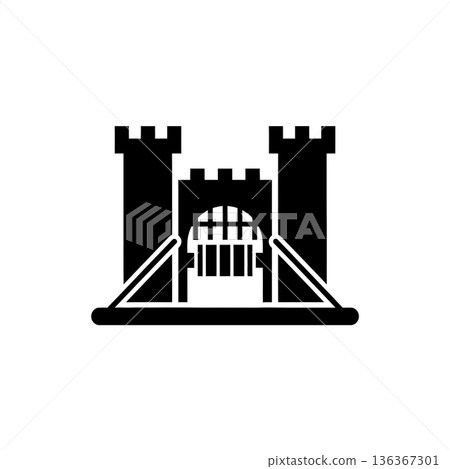 silhouette icon silhouette icon 136367301