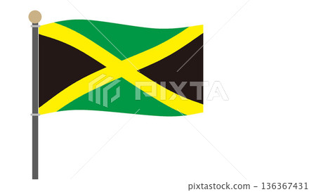 Flag of Jamaica Flag of Jamaica 136367431