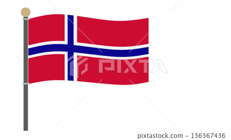 National flag Norway National flag Norway 136367436