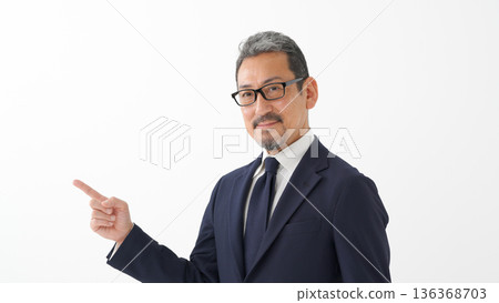 Male business portrait 136368703