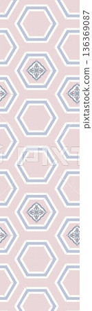 Elegant Floral Paisley Damask Geometric Stripe Ornate Pastel Wallpaper Patterns 136369087