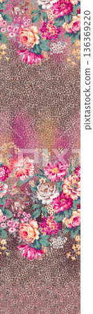 Elegant Floral Paisley Damask Geometric Stripe Ornate Pastel Wallpaper Patterns 136369220