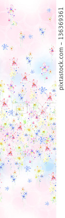 Elegant Floral Paisley Damask Geometric Stripe Ornate Pastel Wallpaper Patterns 136369361