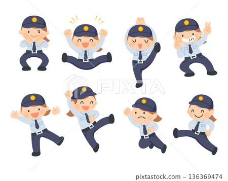 女性保全插畫集 136369474