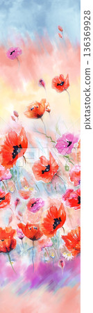 Elegant Floral Paisley Damask Geometric Stripe Ornate Pastel Wallpaper Patterns 136369928