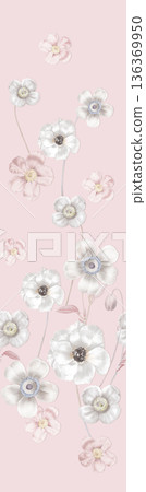 Elegant Floral Paisley Damask Geometric Stripe Ornate Pastel Wallpaper Patterns 136369950