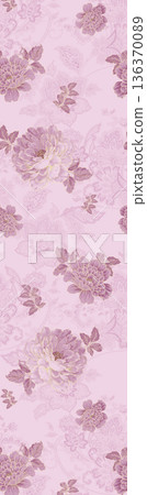 Elegant Floral Paisley Damask Geometric Stripe Ornate Pastel Wallpaper Patterns 136370089