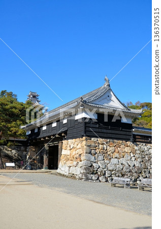 高知城堡Oppei和Tenshukaku 136370515