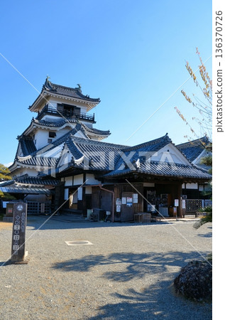 高知城堡城堡塔和本丸御殿場 高知城堡城堡塔和本丸御殿場 136370726