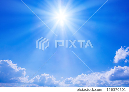 在藍天的太陽 在藍天的太陽 136370801